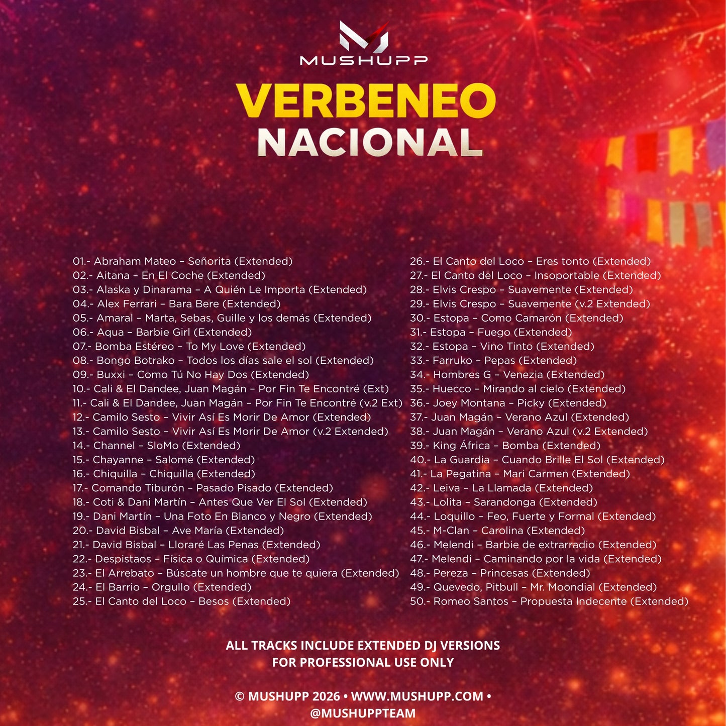 VERBENEO NACIONAL VOL. 1 (50 Extended DJ Edits)